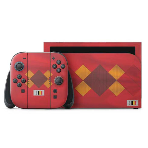 Belgium Soccer Flag Nintendo Skins